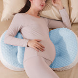 Pregnancy Pillow Side Sleeper Maternity Pillows Waist Leg Support Sleeping Pillow Blue