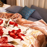 Soft Queen Size Blanket Double-Sided Winter Warm Quilt Throw Blanket Style 4