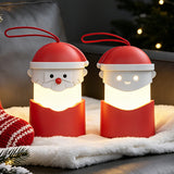 Rechargeable Christmas Light with Music Foldable Hanging Strap Design Style 1