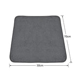 Coral Fleece Washable Dog Mat – Non-Slip Reusable Pee Pad for Pets
