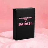 Badass Affirmation Cards Daily Motivational & Inspirational Deck for Women