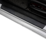 8 PCS Carbon Fiber Texture Car Door Sill Guard Stickers