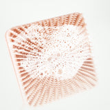 Dual-Sided Silicone Shower Body Brush – Soft & Firm Exfoliating Scrubber Pink