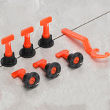 50 PCS Tile Leveling System Clips Levelling Spacer Tiling Tool Floor Wall Wrench