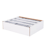 4 Section Large Card Box Holds Over 4000 Cards with Lid Storage
