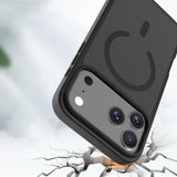 Magnetized MagSafe Phone Case – Shockproof Matte Protective Cover for iPhone 17 Pro Max and 17 Air Black