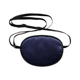 Mulberry Silk Eye Patch for Adults Eye Mask Navy Blue