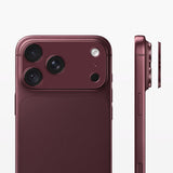 Camera Lens Protector Aluminum Hollow for iPhone 18 Pro Max 18 Pro Wine Red