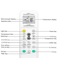 Universal Air Conditioning Remote Control