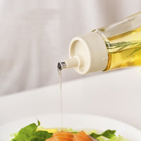 260ml Oil Glass Container Vinegar Lid Bottle Dispenser for Kitchen