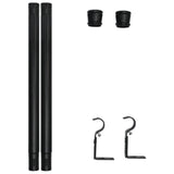 Curtain Rods Set Metal Splicing Curtain Poles