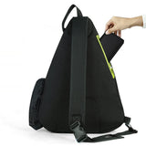 Pickleball Backpack Adjustable Sling Bag Large-Capacity with Safety Pocket for Men & Women