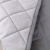 Recliner Chair Cover Couch Protector Slipcover with Elastic Straps Gray