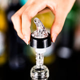 4Pcs 30ml Liquor Dispenser Shot Bottle Pourers Spirit Nip Measure Wine Barware Tool