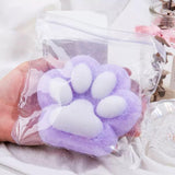 4Pcs Cat Paw Squishy Stress Relief Fidget Toys