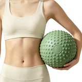 25 cm Thick Inflatable Sitting for Stretching and Balance Ball Green