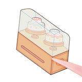DIY 3D Miniature Sticker Kit with 20 Cartoon Stickers for Kids and Adults