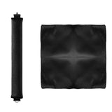4PCS Heatless Hair Curlers Set for Overnight Styling No-Damage Hair Tools Black