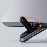3 in 1 Portable Laptop Stand Foldable Adjustable Computer Riser with Phone Holder for Desk