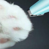 Mini Pet Hair Trimmer with LED Light for Paw & Face Grooming