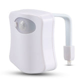 LED Motion-Activated Toilet Night Light with Seat Sensor for Bathroom Use Style 2