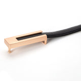 Women's Casual Belt PU Leather Vintage Adjustable 72-94cm Black