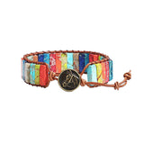 Bohemian Style Bracelet Leather Wrap Bracelets Boho Friendship Jewelry Style 4
