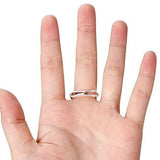12PCS Invisible Clip On Ring Size Adjuster for Loose Rings Transparent Ring Guards for Women and Men