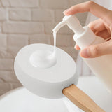 Back & Foot Lotion Applicator with 4 Replacement Pads Sunscreen Applicator Tool White