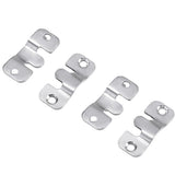 10 Pairs Sectional Couch Connector with Screws for Picture Frame Furniture Small