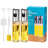 100ml Glass Olive Oil Sprayer Bottle for Cooking Salad BBQ & Grilling