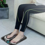 Portable EMS Reshaping Foot Massager Mat Pad for Men and Women