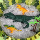 Dinosaur Track Toys – DIY Dinosaur Race Car Track Puzzle Building Set