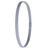 6 PCS Slim Elastic Sport Headbands Thin Strechy Hairbands Men Women Gym Football