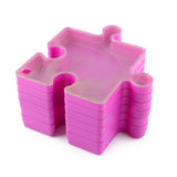 6 Layer Puzzle Sorting Organizer Box Trays for 1000 Pieces Rose Red