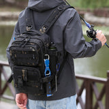 Tactical Backpack for Outdoor Fishing Assault Bag with Camouflage