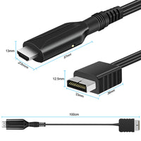 1080P For PS2/PS1 HDMI Converter Adapter Cable for HDTV/HDMI Monitor