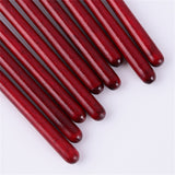11 PCS Artist Paint Brush Detail Brush Set for Watercolor Acrylic Oil Red