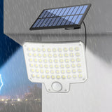 240LED Solar Motion Sensor Light Outdoor Wall Security Garden Flood Lamp