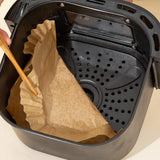 100 PCS Square Air Fryer Paper Liners for 5 to 8Qt Baskets