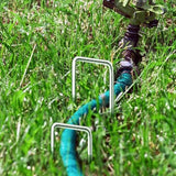 50 PCS Landscape Staples Garden Stakes Ground Stakes for Weed Barrier