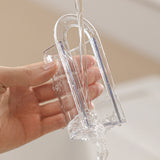 2Pcs Electric Toothbrush Holders Wall Mounted Tooth Brushing Holder for Bathroom
