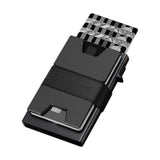 RFID Blocking Card Holder for Men Minimalist Metal Pop Up Wallet