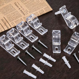 20 PCS Clear P Clips for Blind Chains and Shade Cords