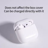 4 Pairs Silicone Ear Tips for AirPods 4 Earbuds Cover Compatible with Apple Apple AirPods 4th Generation