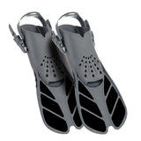 Diving Snorkel Set Mask Fin Snorkeling Gear One Size Panoramic View Mask Kit