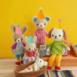 Pet Plush Toy Birthday Party Hat with Adjustable Elastic Photo Prop