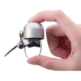 Retro Bike Bell Copper Crisp Cycling Bicycle Handlebar Bell Alarm Ring Sliver