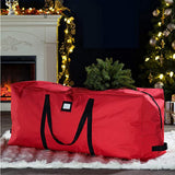 Christmas Tree Storage Bag for Artificial Tree Holiday Storage Red