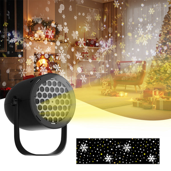 USB LED Christmas Projector Light – Indoor & Outdoor Holiday Decoration Lamp Style 2